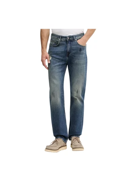 Karl Lagerfeld jeansy relaxed fit KL-JARED niebieskie