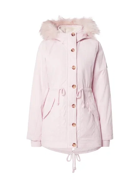 Geacă parka Hollister roz