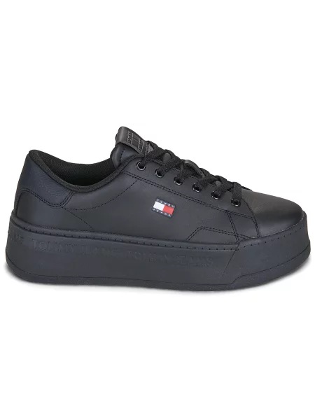 Sneakers Tommy Jeans Platform Logo Sneaker negru
