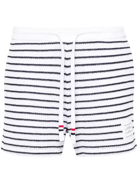 Pantaloni scurți Thom Browne alb