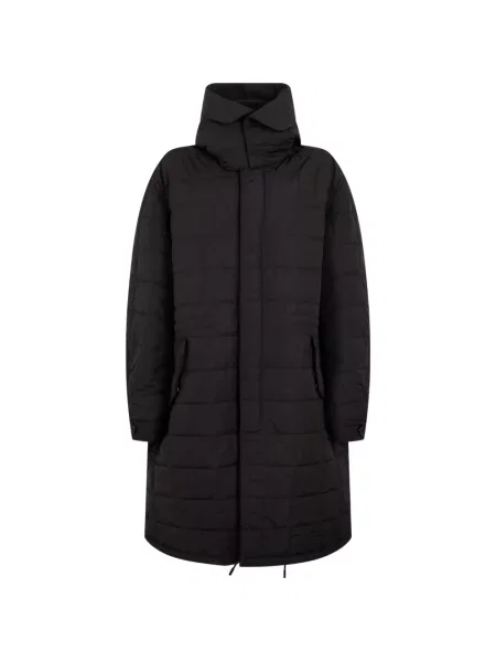 Palton Givenchy cu glugă negru