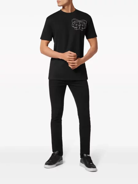 Tričko Philipp Plein černé