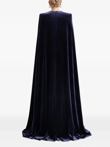 Rochie Gemy Maalouf cu mărgele de costum violet