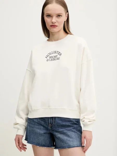 Hollister Co. felső női nyomott mintás bézs