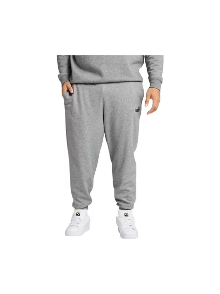 Sportske hlače Puma s melange uzorkom crna