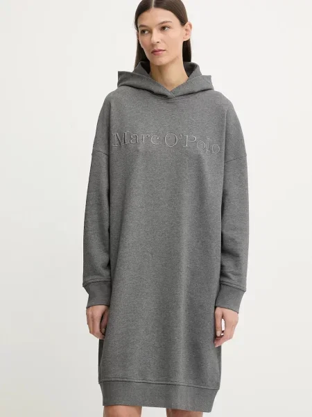 Сукня Marc O'Polo mini oversize сірий