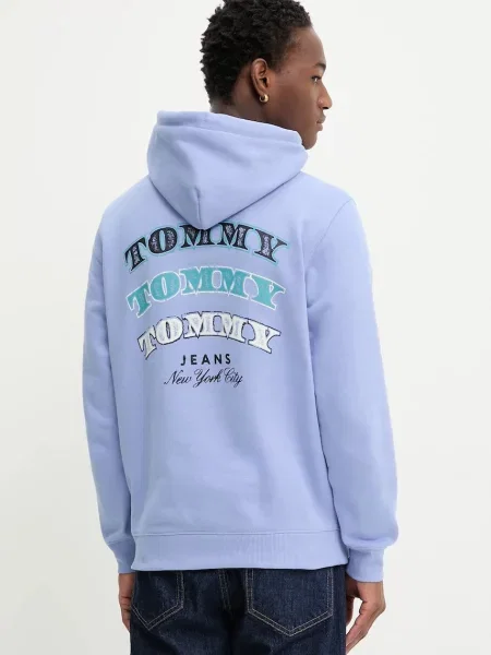 Tommy Jeans hanorac de albastru