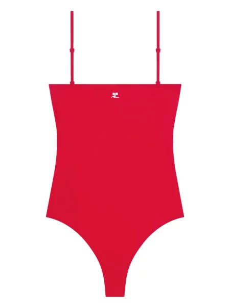 Costum de baie Courreges roșu