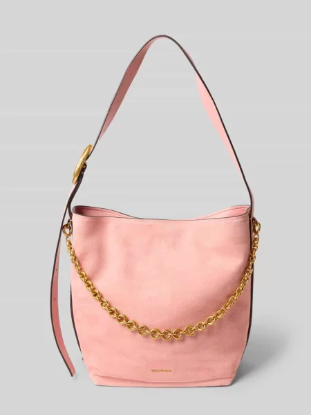 Torebka ze skóry z aplikacją z metką model NOLITA' Michael Michael Kors