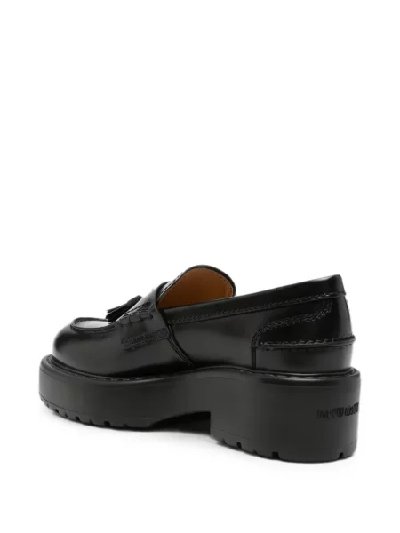 Pantofi loafer Miu Miu negru