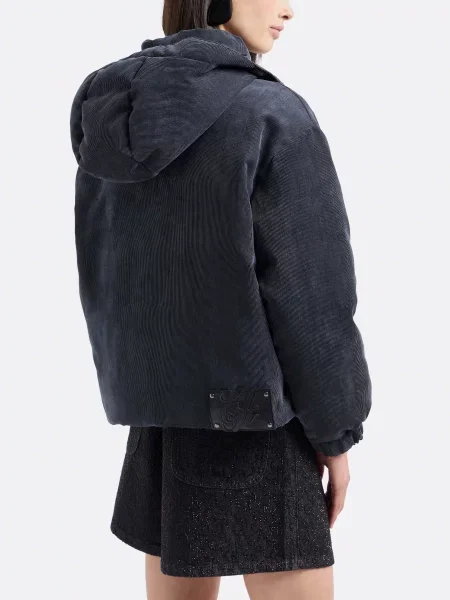Пуховик Emporio Armani синій