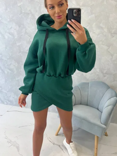 Rochie Kesi de costum verde