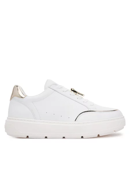 Αθλητικά LOVE MOSCHINO λευκό