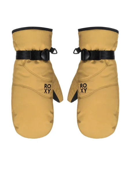 Lyžiarske rukavice Roxy Jetty Solid Mitt  sivá