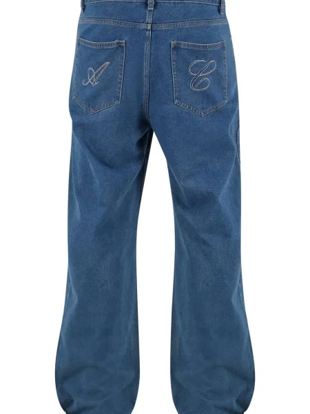 Another Cotton Lab Jeans denim albastru