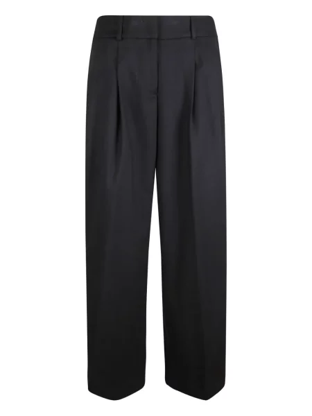 Pantaloni Peserico plisate negru