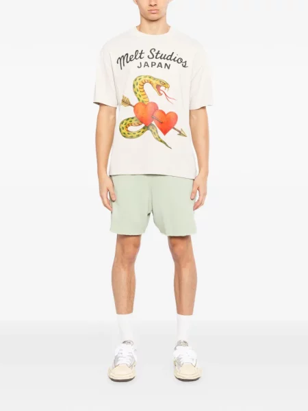 Tricou Melt cu imagine cu model piele de șarpe