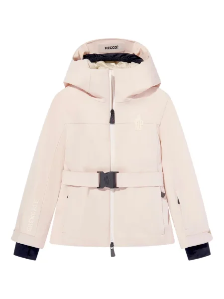 Kurtka dziecięca Moncler Grenoble różowa
