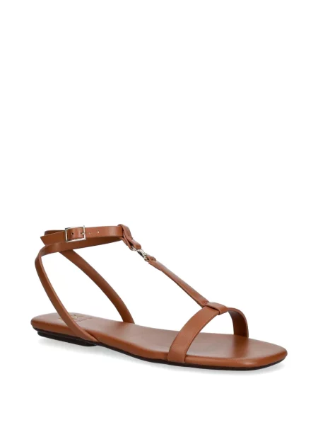 Sandale Armani Exchange cu autograf maro