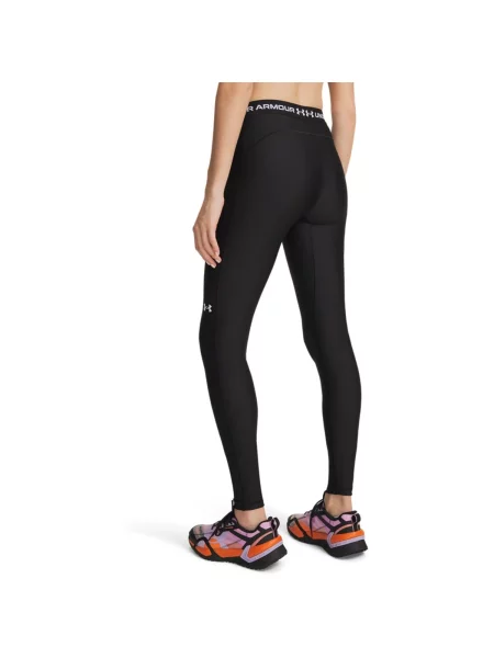 Dámske tréningové legíny Under Armour HeatGear ultimate black/white čierna