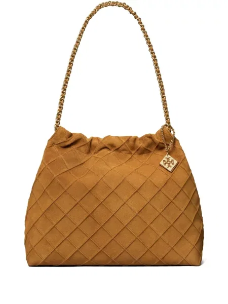 Geantă Tory Burch maro