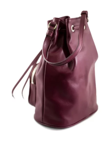 Geantă bucket La Rose violet