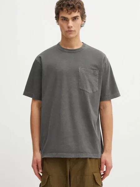 Carhartt WIP tricou din SS Torion Pocket T-Shirt uni gri