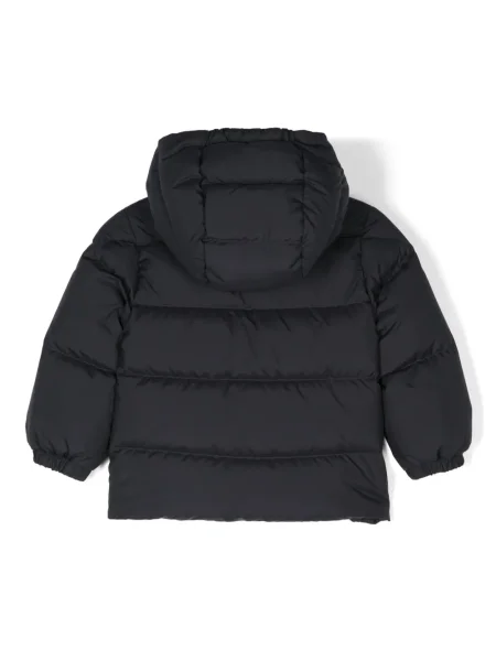 Kurtka dziecięca Moncler Enfant niebieska