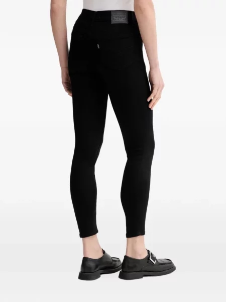 Curea Levi's® cu broderie cu cataramă cu dungi albastru