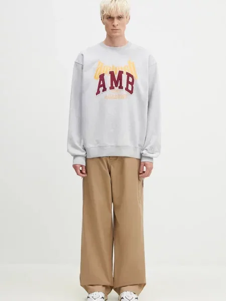 Свитер Ambush с принтом серый