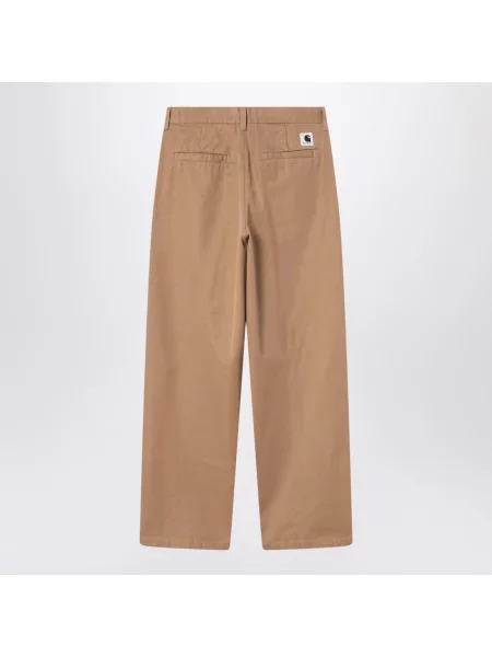 Spodnie Carhartt Wip brązowe