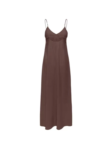 Rochie Only cu bretele maro