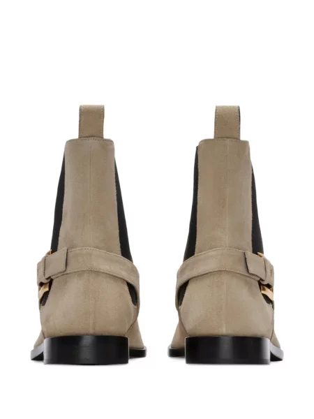 Botine chelsea Balmain din piele de căprioară