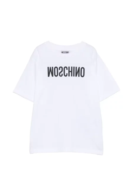 Koszulka dziecięca Moschino biała