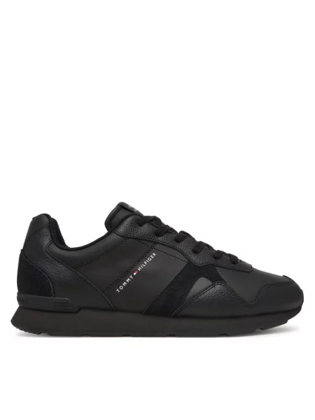 Laisvalaikio batai Tommy Hilfiger T Hilfiger Core Lth Runner juoda