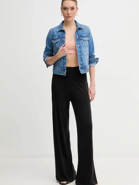 Hlače Calvin Klein Jeans črna