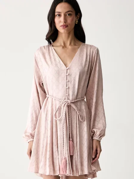 Marciano by Guess rochie cu vâscoză HADIL roz