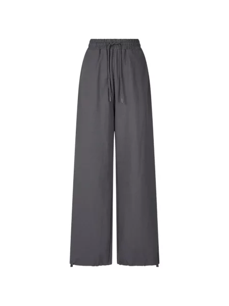 Pantaloni Tomboy cu cordon gri