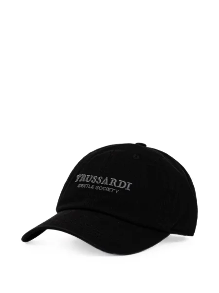 Șapcă Trussardi cu autograf negru