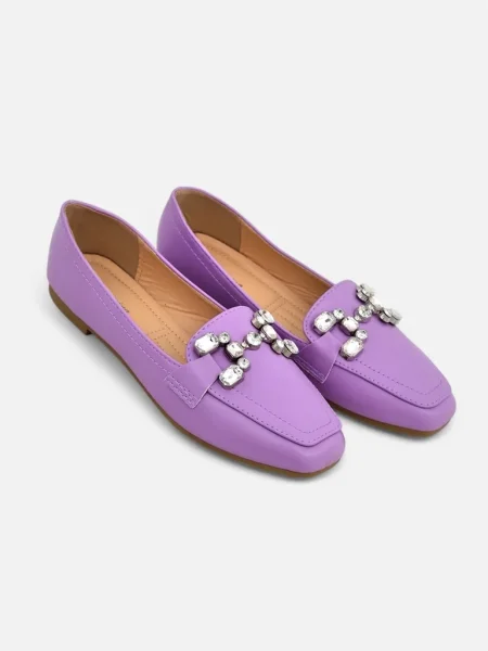 Pantofi loafer Resti violet