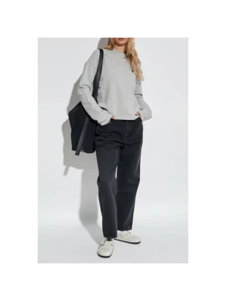 Top Ami Paris z logo szary