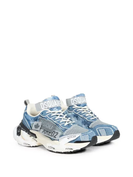 Sneakerși Dsquared2 albastru