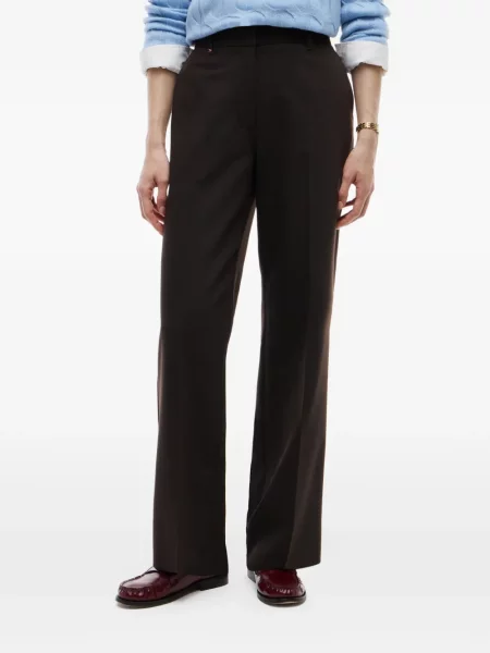 Pantaloni Tommy Hilfiger maro