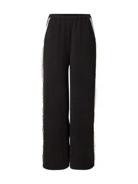 EDITED Pantaloni Tilly negru alb