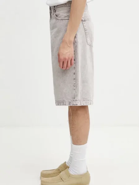 Carhartt WIP Landon Short σορτς ντένιμ ανδρικά καφέ