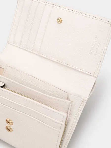 Кожаный кошелек Picard бежевый