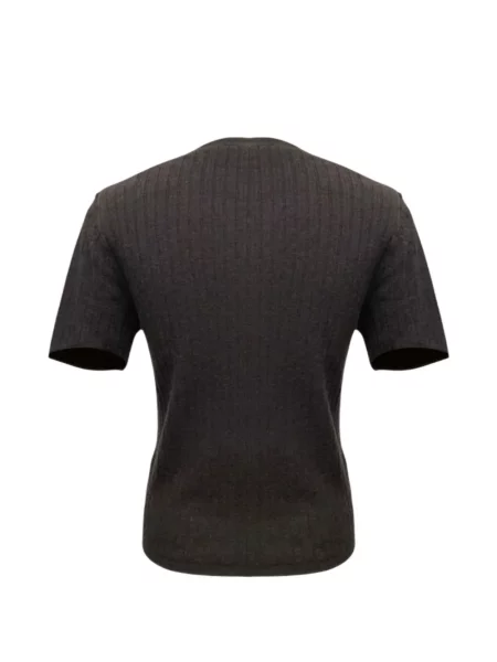 Krótki sweter Roberto Collina brązowy