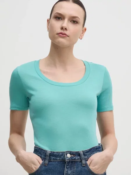 Тениска United Colors of Benetton черно