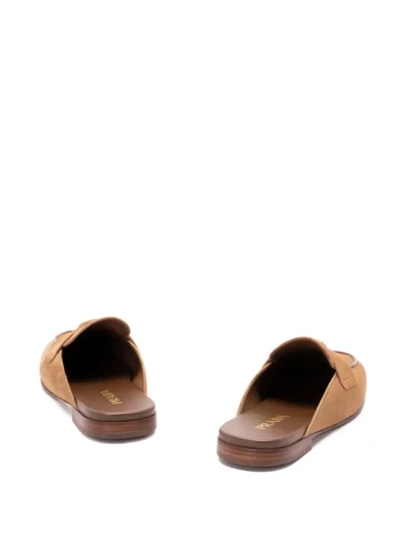 Papuci tip mules Prada fără toc