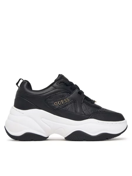 Guess Sportcipők FLFHAC fekete